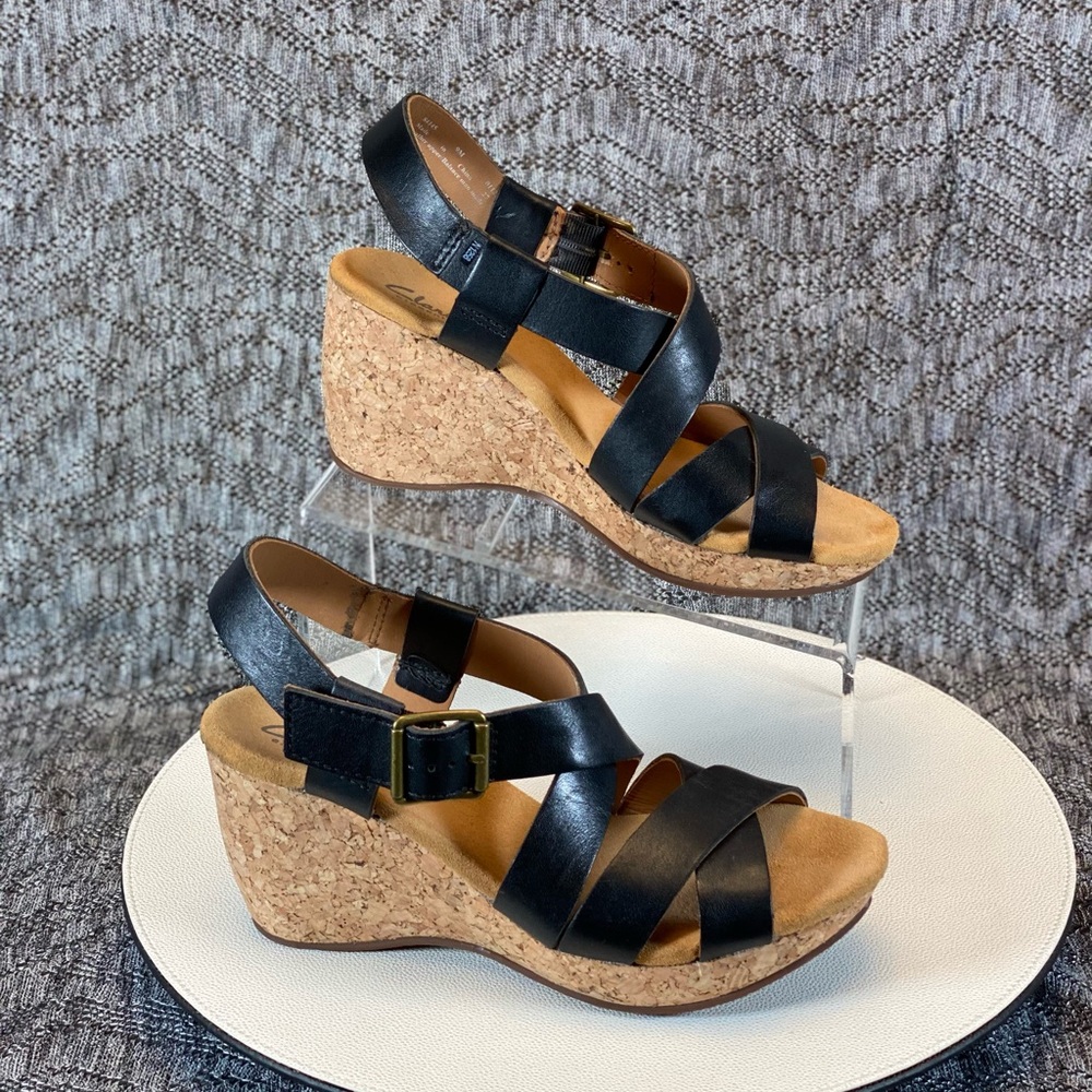 Clarks Elements Wedge Platform Sandal Women's 9 M - image 3